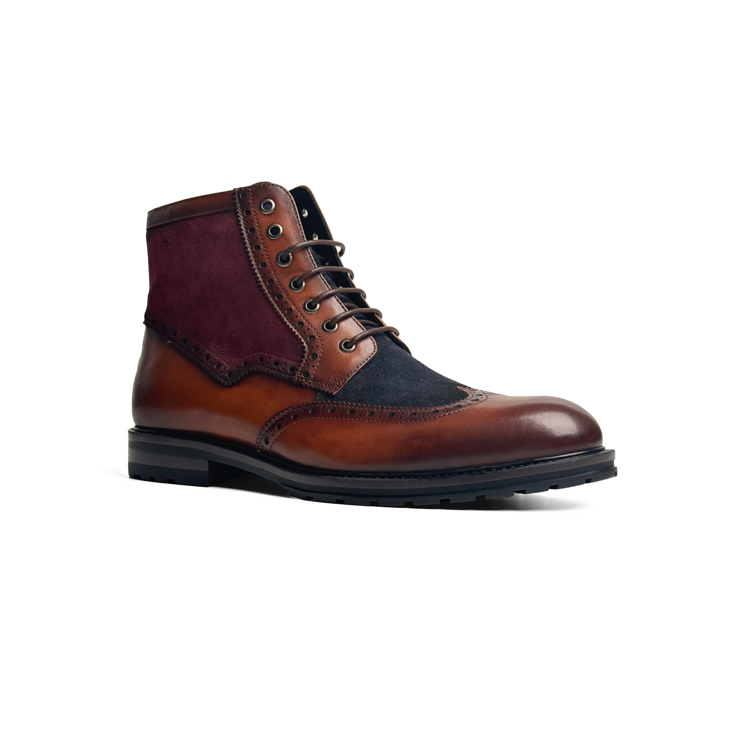 Laile Vintage Men's Tall Leather Boots