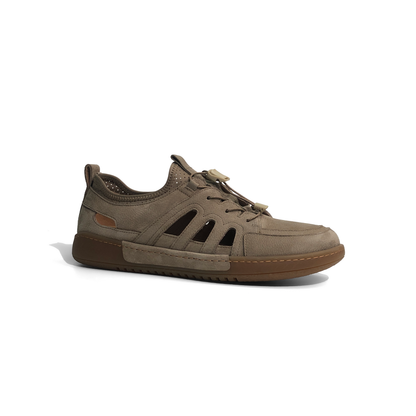 Men's Summer Vintage Leather Hollow-out Sandals
