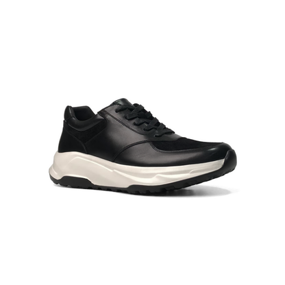LAILE Nubuck Smooth Leather Hybrid Performance Sneakers