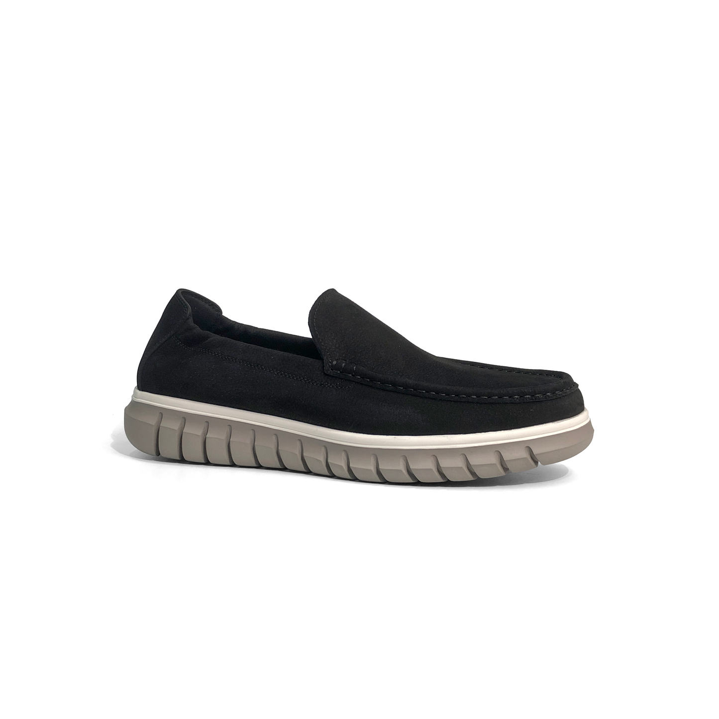 LAILE Hand-Stitched Moccasin Casual Loafers