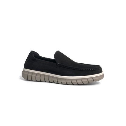 LAILE Hand-Stitched Moccasin Casual Loafers