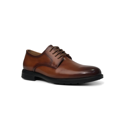 LAILE Matte Nubuck Moc Toe Chukka Ankle Boots