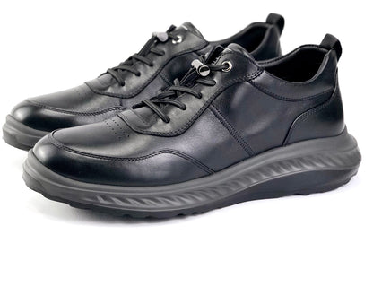 LAILE Urban Motion Leather Sneakers – Hybrid Comfort, Refined Design