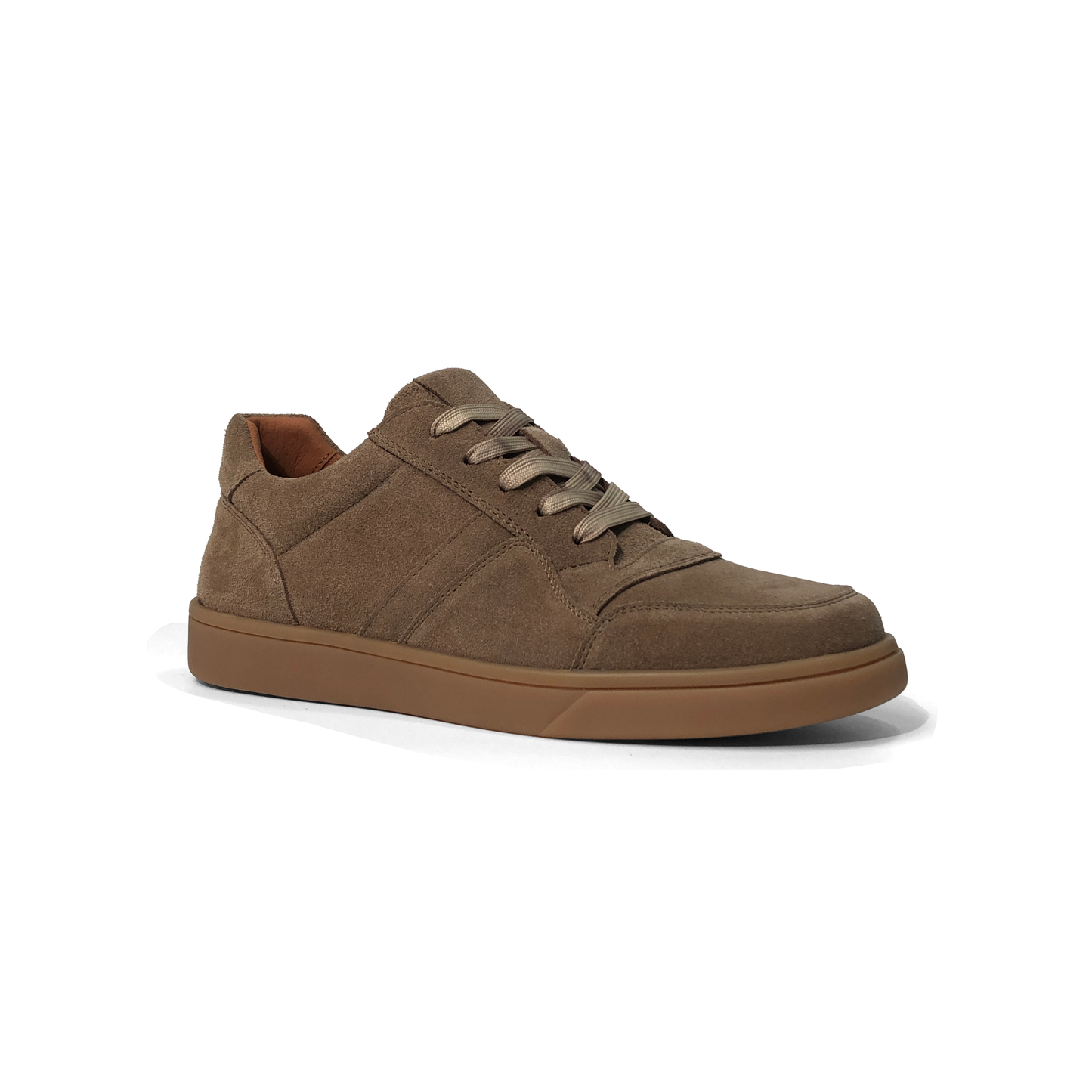 LAILE Matte Nubuck Suede Low Top Casual Skate Sneakers