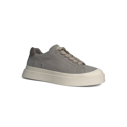 LAILE Heavy Raw Denim Canvas Platform Skate Sneakers