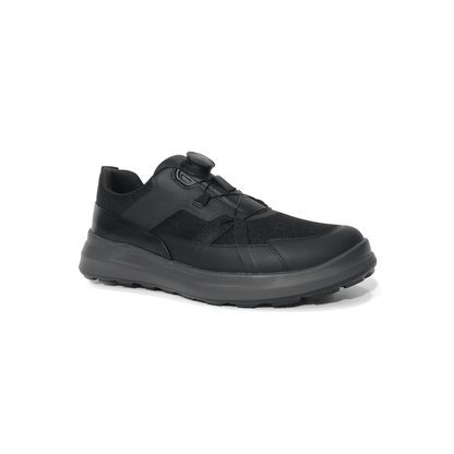 LAILE Breathable Mesh Dial Quick Lace Elevated Platform Trainers