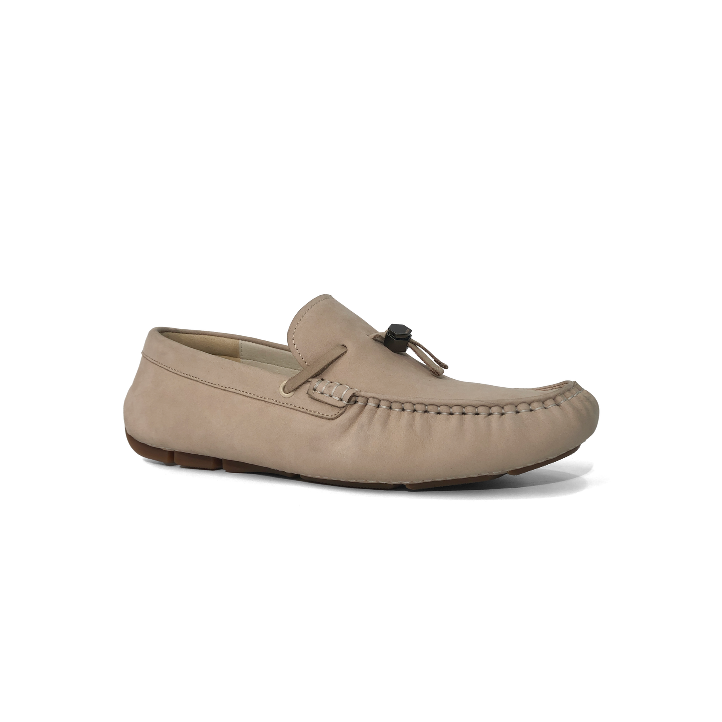 LAILE Hand Stitched Moc Toe Loafer