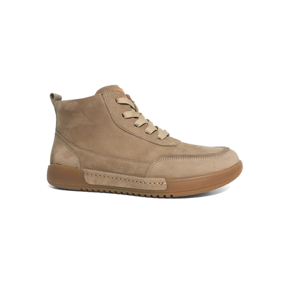 LAILE Full Grain Nubuck Mid-Top Casual Chukka Boots