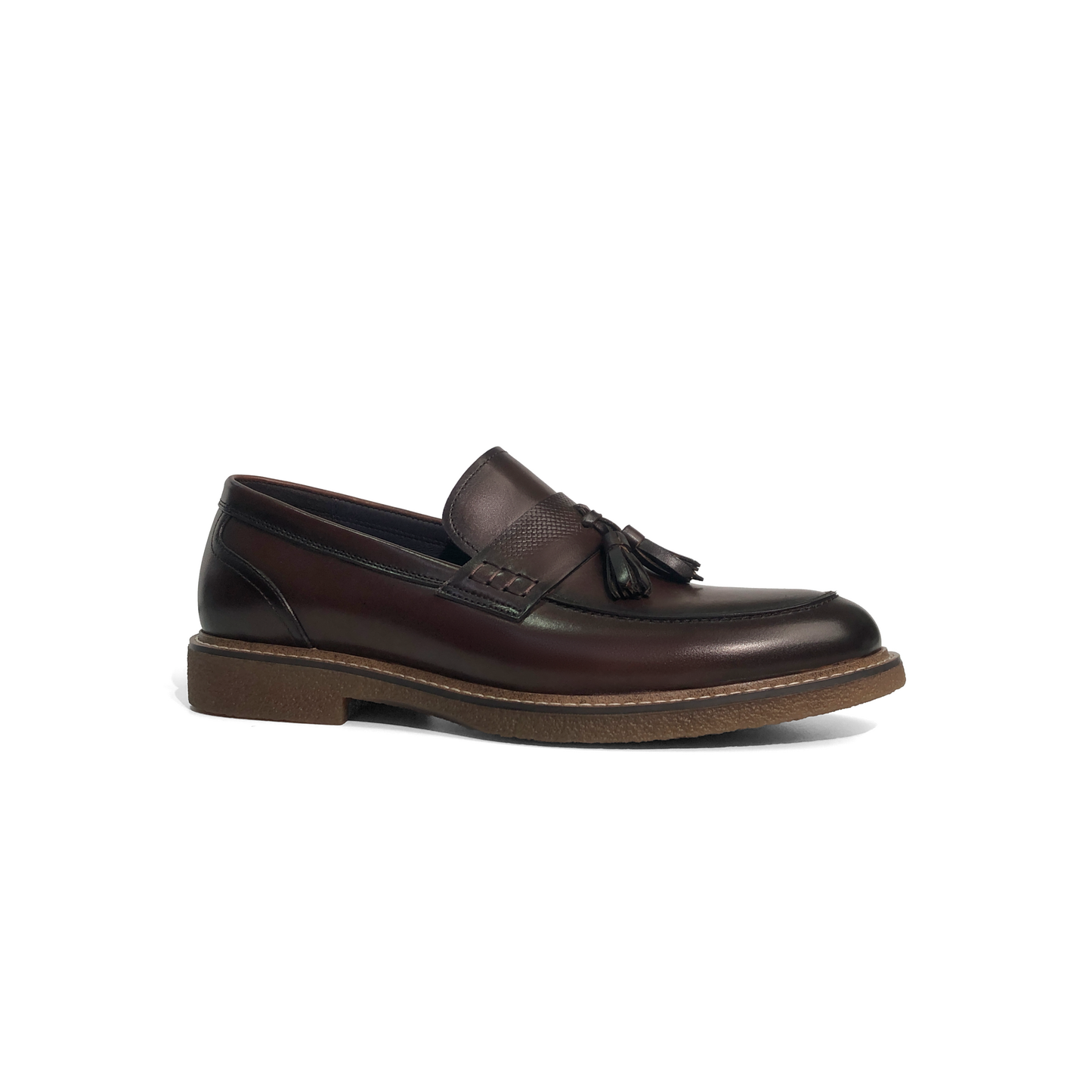 Laile Vintage Goodyear Stitch Tassel Penny Loafers