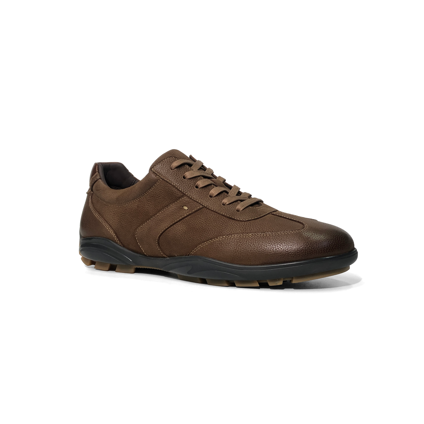 Laile Men's Casual Leather Shoes with Litchi Grain