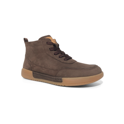 LAILE Full Grain Nubuck Mid-Top Casual Chukka Boots