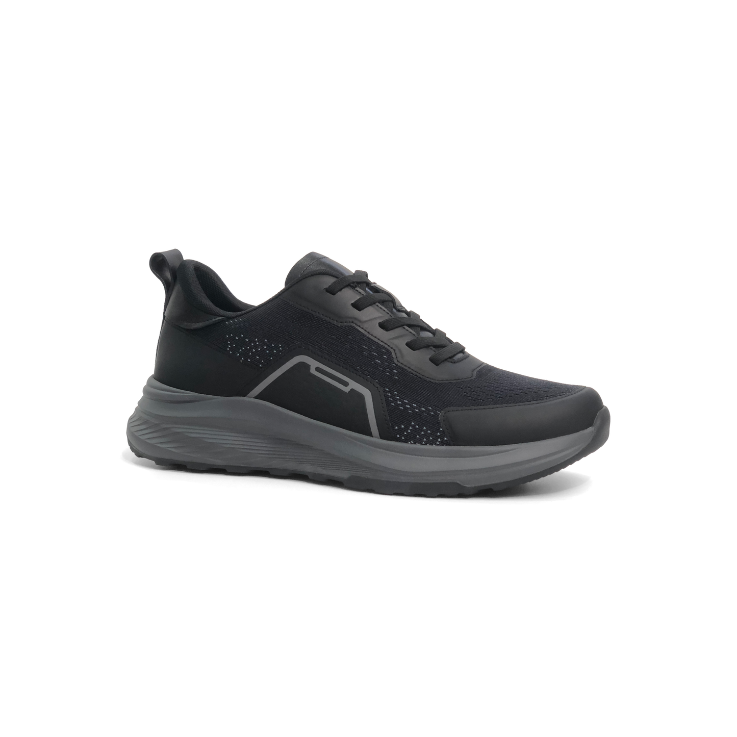 LAILE Nubuck Smooth Leather Hybrid Performance Sneakers