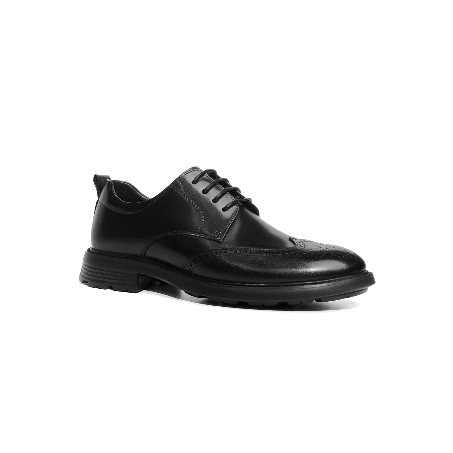 LAILE Mirror Polished Wingtip Brogue Oxford Trainers