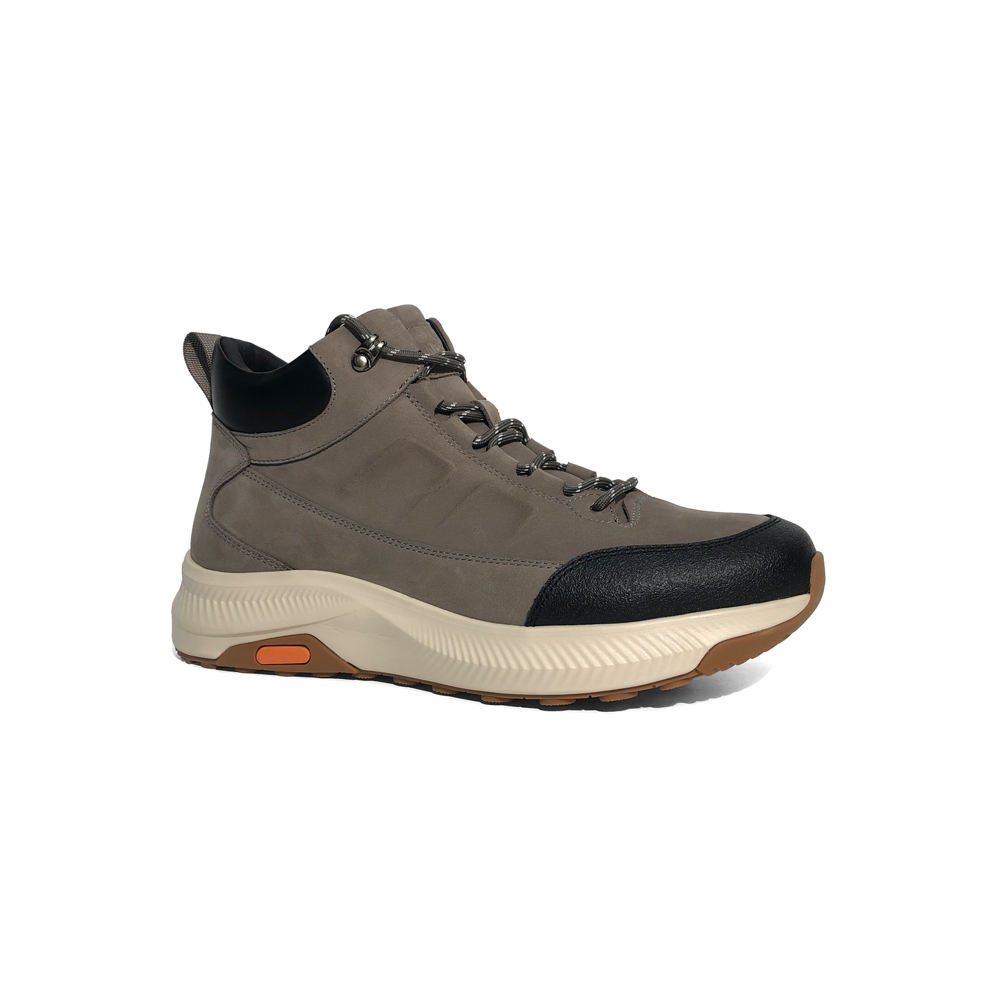LAILE Matte Nubuck Mid-Top Outdoor Hiker Trainers