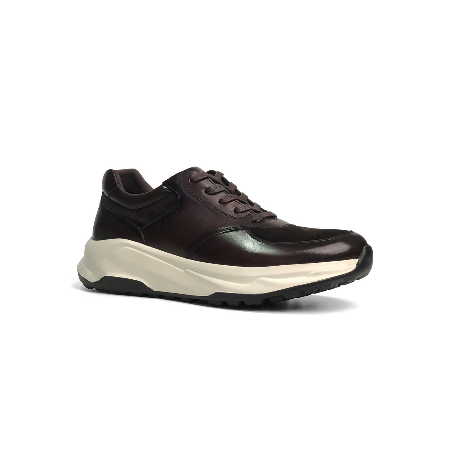 LAILE Nubuck Smooth Leather Hybrid Performance Sneakers