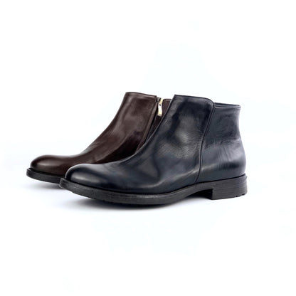 LAILE Classic Leather Ankle Boots – Minimalist Craftsmanship, Timeless Comfort