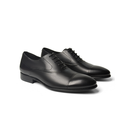 LAILE 2026New High-End Men's Genuine Leather Business Shoes