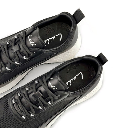LAILE UrbanEase – Leather Mesh Comfort Sneakers for Men