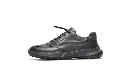 LAILE Executive Leather Comfort Sneakers – Modern Craftsmanship for Business and Casual Wear