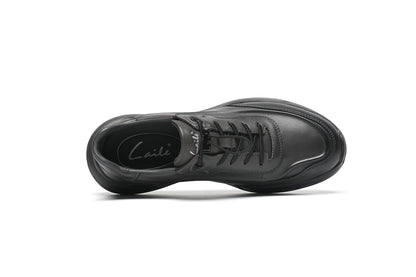 LAILE Executive Leather Comfort Sneakers – Modern Craftsmanship for Business and Casual Wear