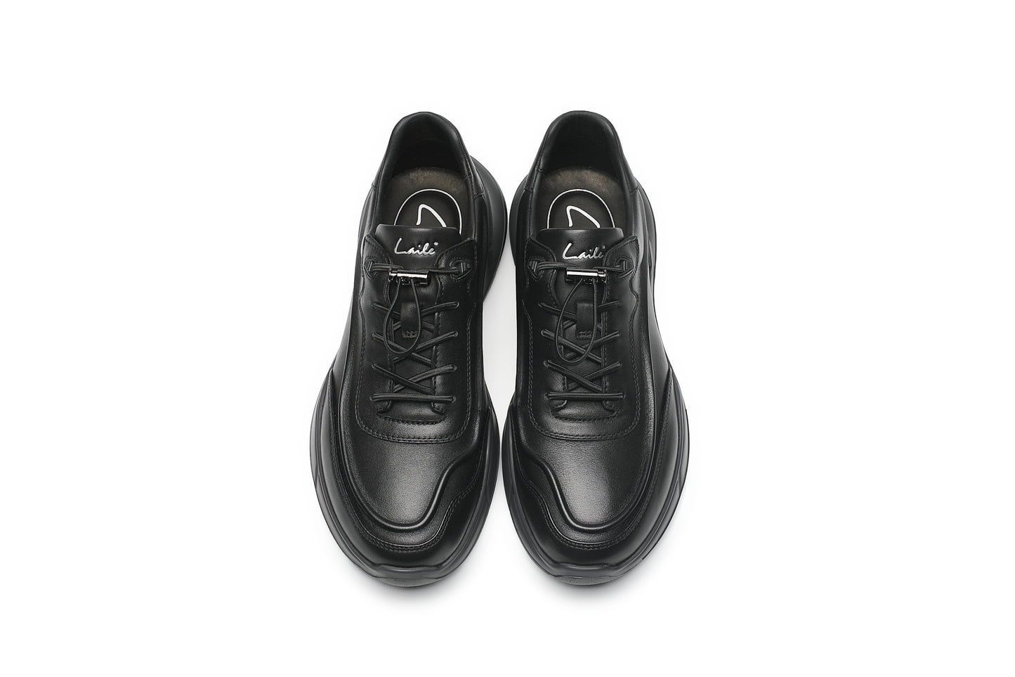 LAILE Executive Leather Comfort Sneakers – Modern Craftsmanship for Business and Casual Wear